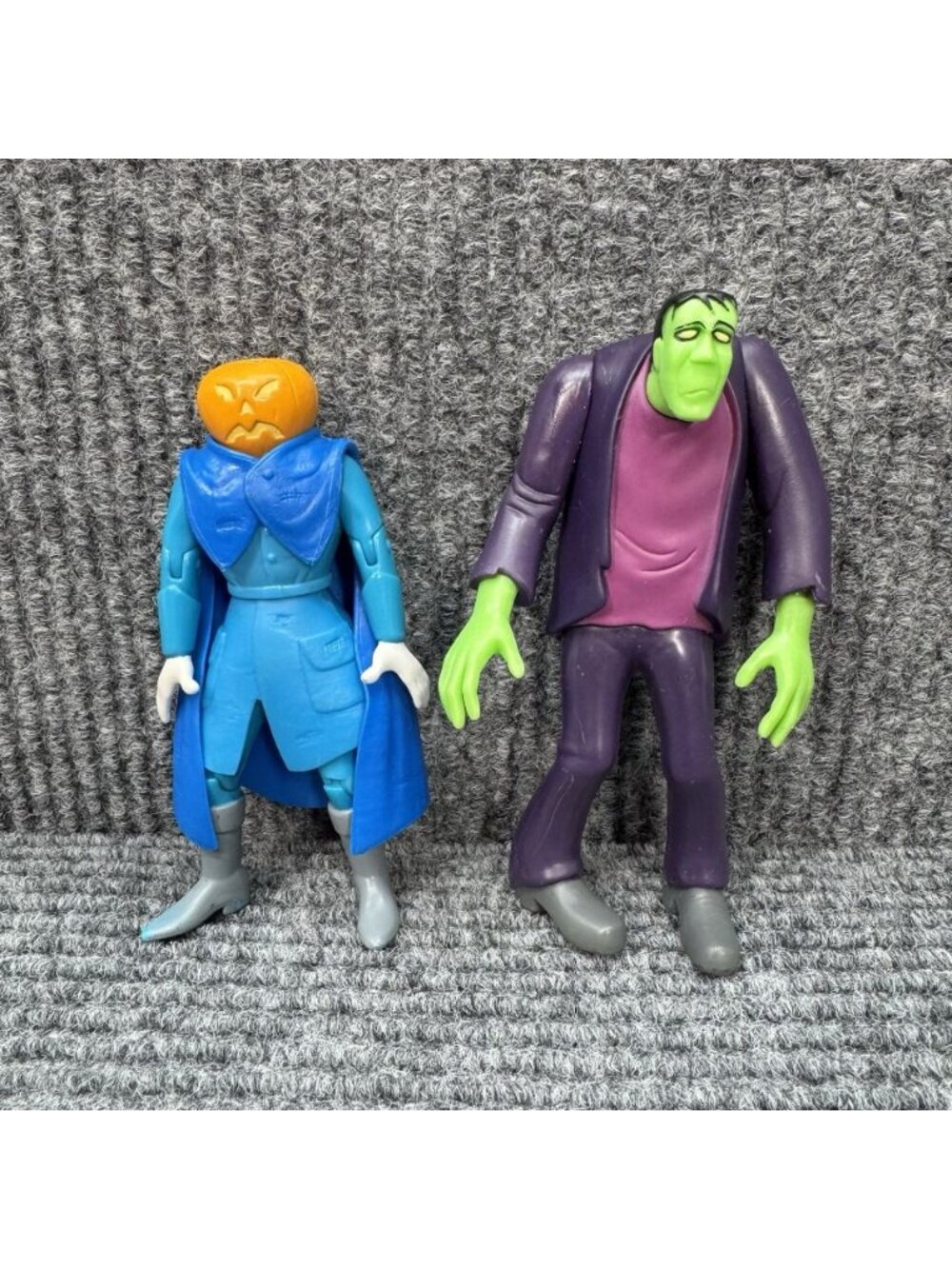 Scooby-Doo Headless Horseman & Frankenstein Lot Of 2 Action Figure Toy